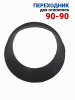 Соединитель воздуховода 90-90